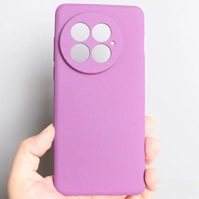 For Oneplus 13R 13T 13S Matte Sandstone Soft Phone Case For One Plus 12R 11 1+ACE 5 Pro Silicone Proetction Cover Non-Slip Shell