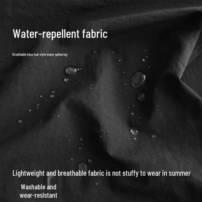 Unisex Korean-Style Water-Resistant Kitchen & Coffee Shop Workwear Apron - Breathable Vest, Plus Size Waist Fit