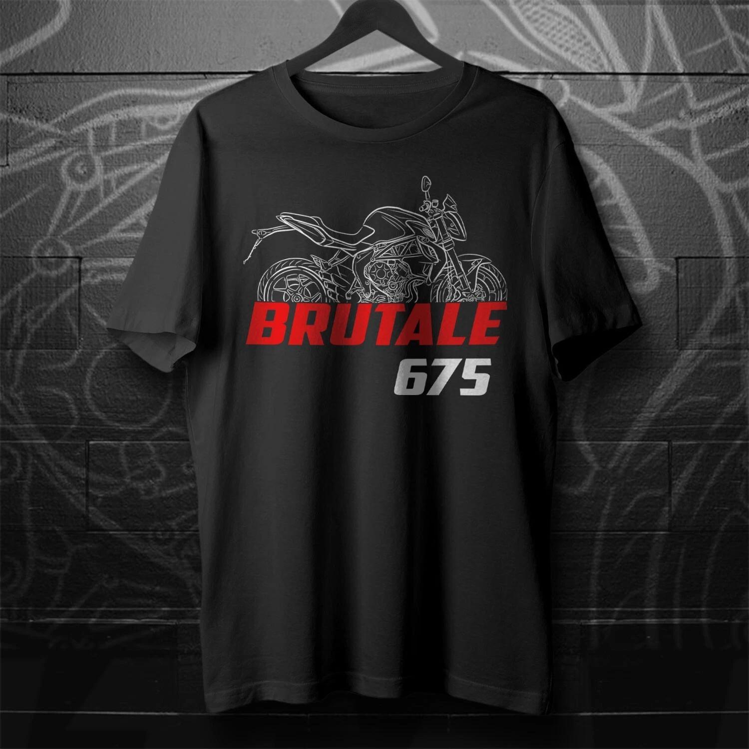 For MV Agusta Brutale 675 2012-2016 fans - Motorcycle T shirt S