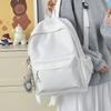 Schoolbag School Bag Fashion College Student Simple Large Capacity High Value Versatile Female Backpack Junior High School Student Japanese Backpack