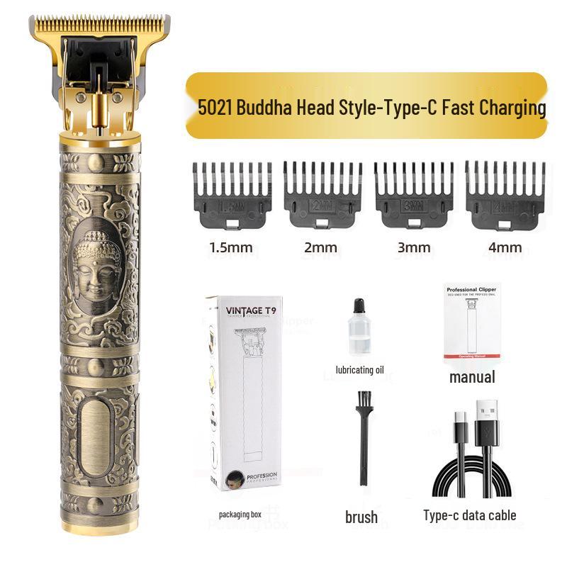 

Professional Electric Hair Clipper - Bald Head & Engraving Razor