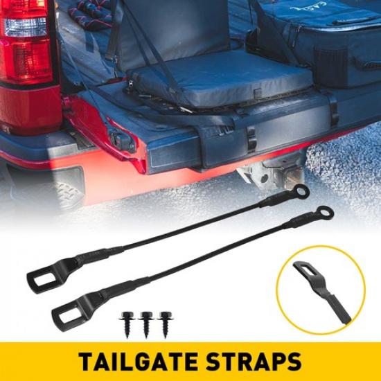 Left and Right Support Tailgate Cable Kit Set for 1995-2004 Toyota Tacoma