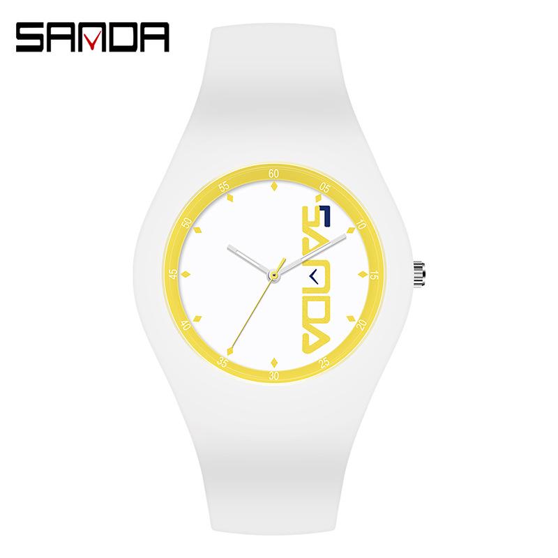 Sanda Trendy Korean Style Digital Sport Watch for Men & Women - Jelly Series