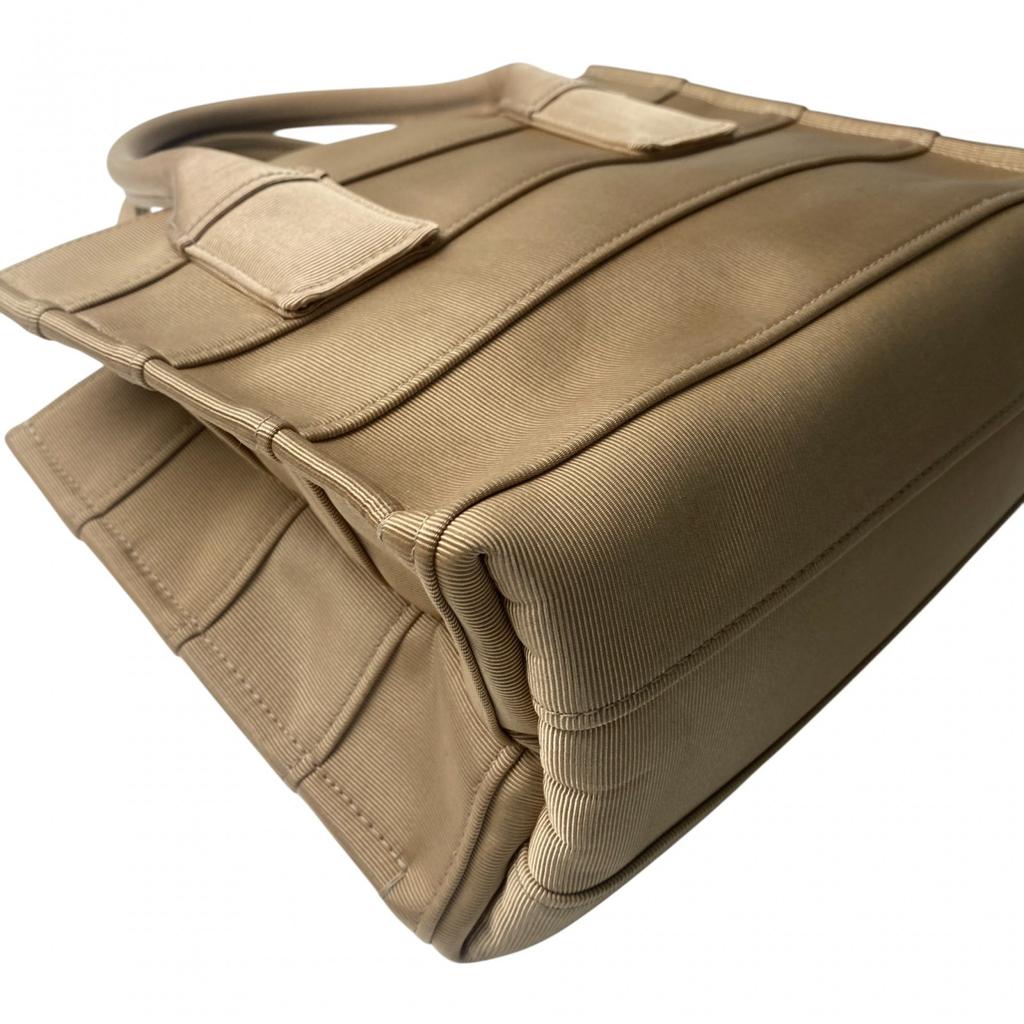 Used Salvatore FerragamoTote Bag beige canvas Women