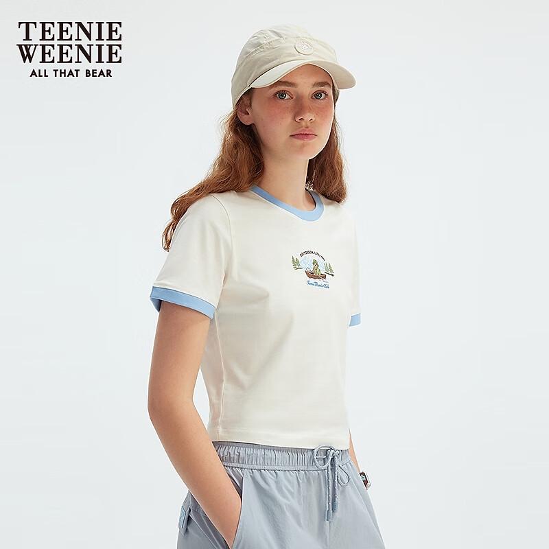 Teenie Weenie Bear Graphic Short Sleeve T-Shirt