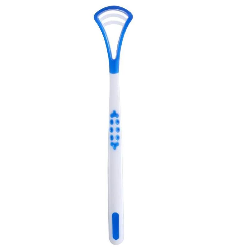 

Durable And Safe 1Pcs Silicone Tongue Scrape Tongue Brush For Oral Care Bad Breath Remove Keep Fresh Breath Tongue Cleaner Raspador De Lenguas