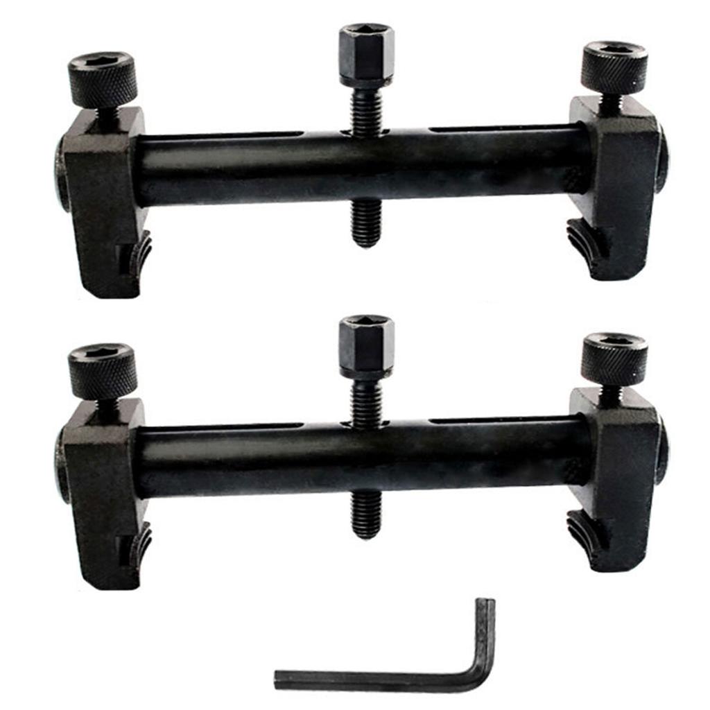 Universelle gerippte Riemenscheibenabzieher Rostfrei Professionelles Kurbelwellen-Ausbauwerkzeug Einstellbare Kurbelwellen-Auszieher für Wasserpumpen