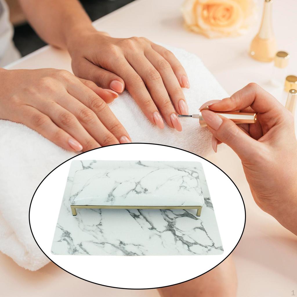 Ergonomic Nail Support Pad Set for Home and Salon Use