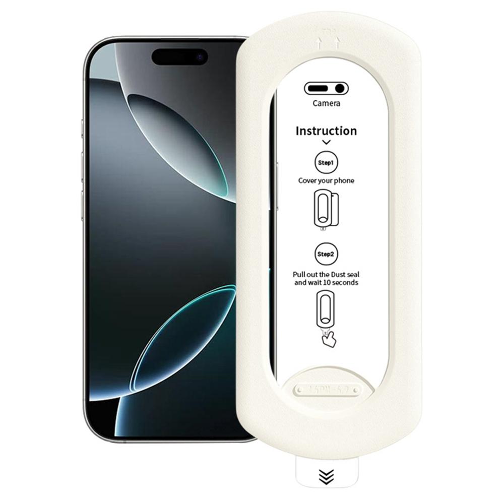 

Для iPhone 16 Pro Защитная пленка из закаленного стекла Без пыли Автоматический аппликатор Защита экрана HD Полное покрытие A