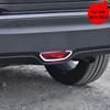 Car Rear Trunk Bumper Tail Stop Brake Light Lamp Frame Cover for Toyota C-HR CHR 2016 - 2026 ABS Chrome Sticker Accessories