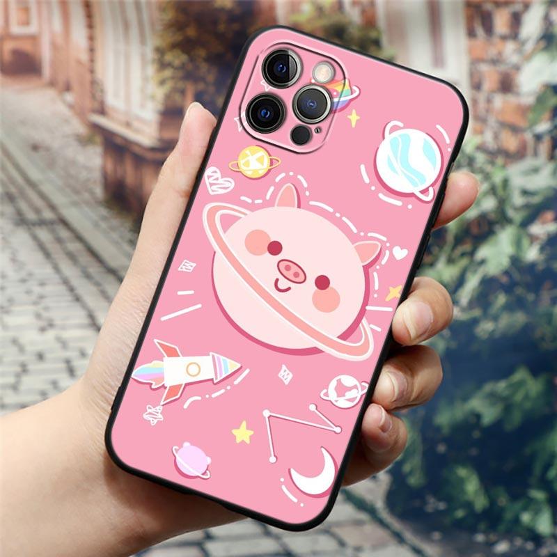 Cute Funny Gravity Falls Waddles Cartoon Phone Case For Apple iPhone 14 13 12 11 Pro Max 8 7 SE 2020 2022 XR XS Mini Plus Cover
