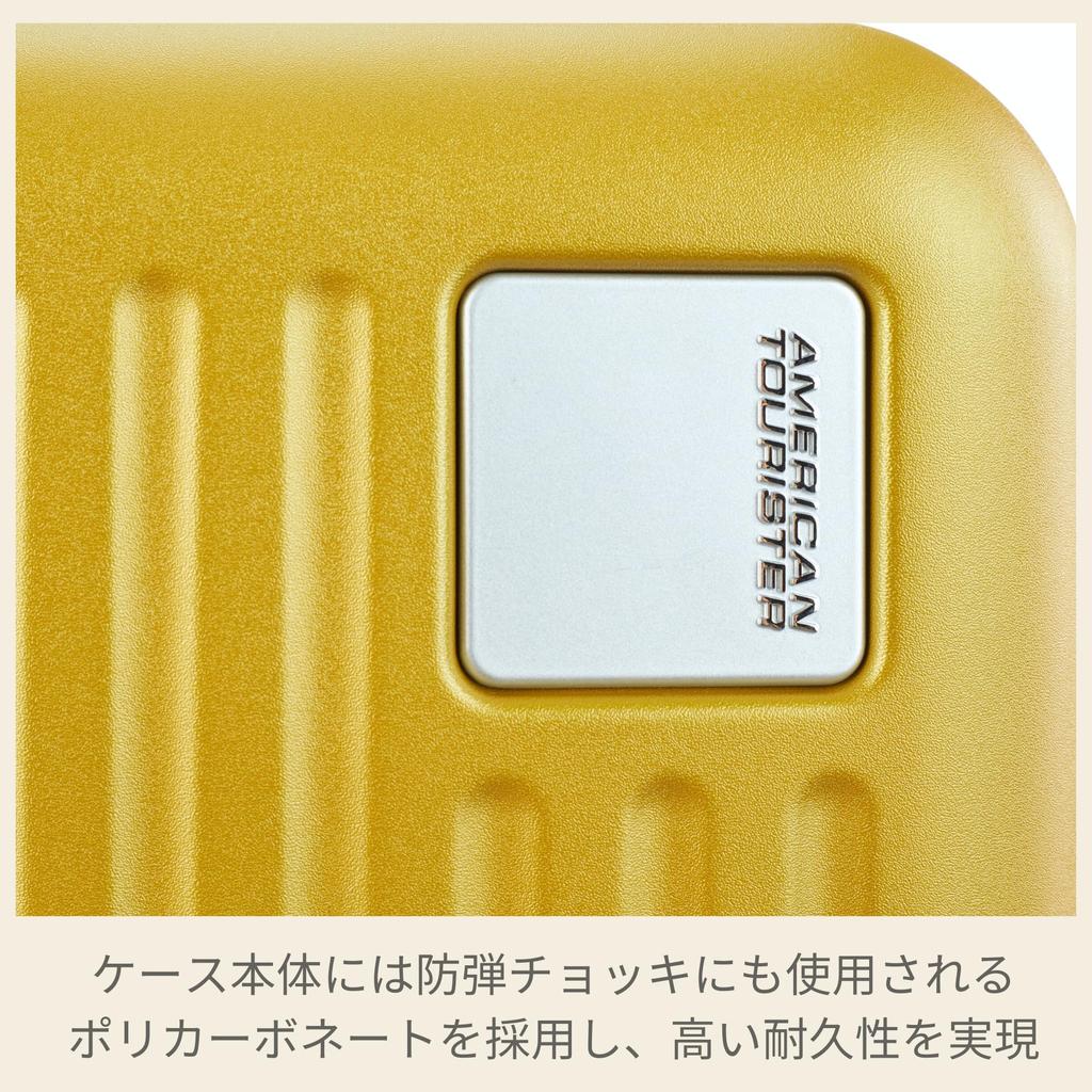 Koffer Tragetasche Carry Case Location LOCKATION Spinner Frame Typ S Größe 32L 55cm Senf [American Tourister] 55/20 Handgepäck 3,1kg