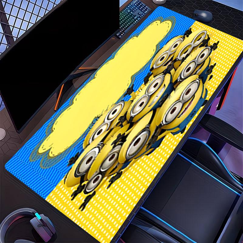 Minions Print Mouse Pad, for Keyboard Pad Laptop PC Mat for Office Home Use, Desk Decor, Perfect Birthday Gift for Gamers