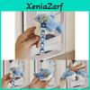 Cute Whale Plush Keychain Ultra Soft Short Plush Stuffed Animal Doll 12cm