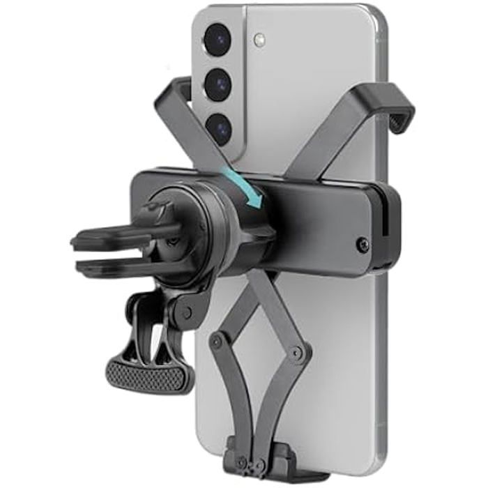 Support de téléphone - SBS - Porte-téléphone automatique - Compatible jusqu'à 6,5" - Inclinable - Très stable