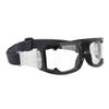 Sports Goggle Impact Resistant Fog Proof Safety Basketball Glasses with Adjustable Band for Running Cycling Black