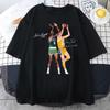 Bill Russell Jerry West Signed T-shirt Black Cotton All Sizes JJ3963