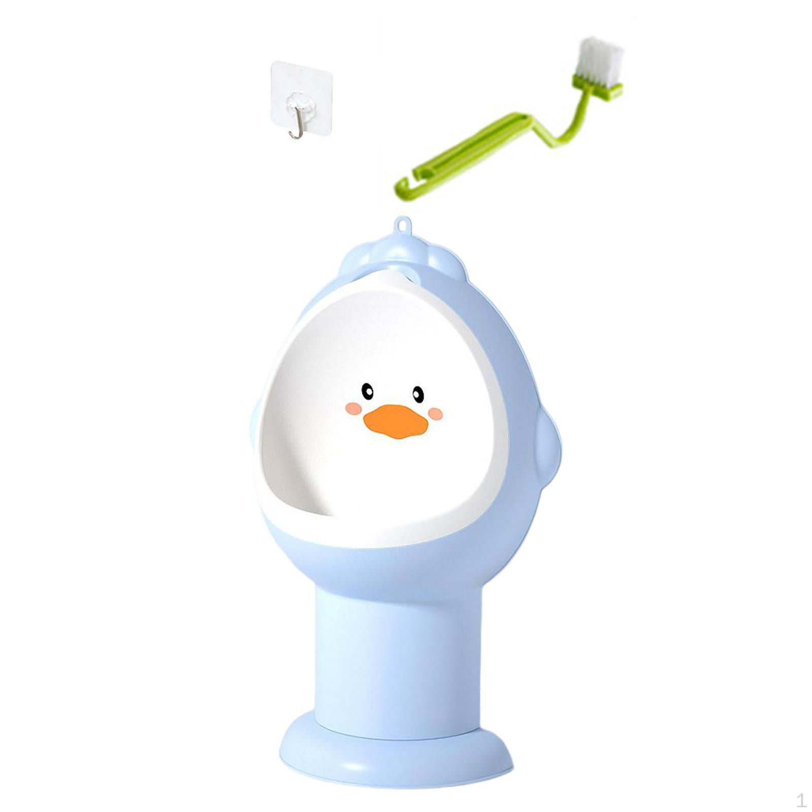 

Creative Children Stand Vertical Urinal with Hook Portable Urinals Toilet Training синій