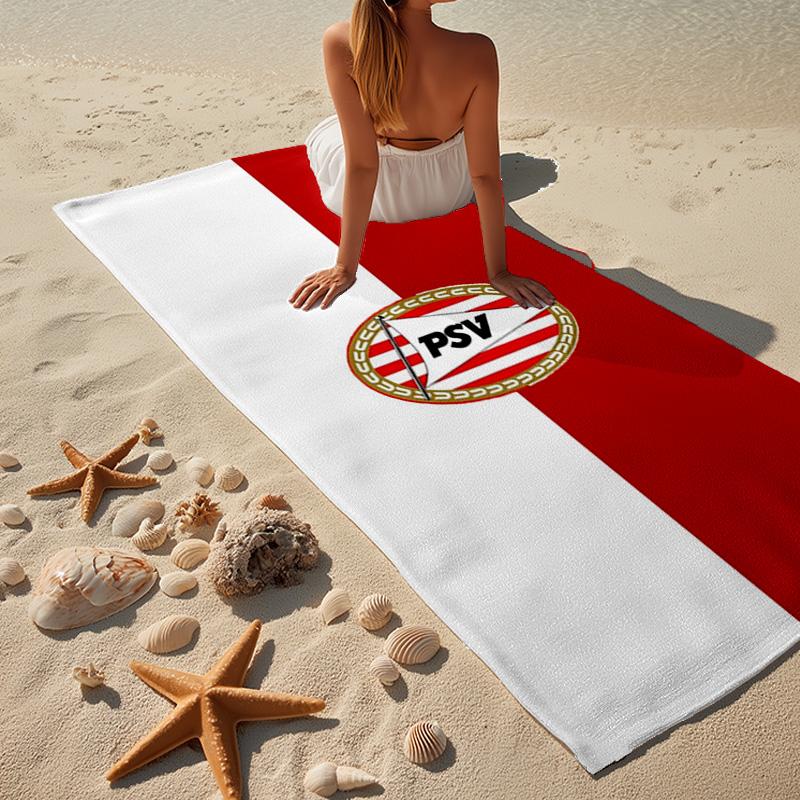 Psv Eindhoven Redesign Mikrofaser Strandtuch, Leicht und Schnelltrocknend, für Sommerreisen, Strand-Essential, Schwimmbad