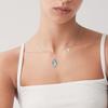 Pendant Necklace For Woman Copper Plated Heart Moon Original Chain Necklace Fashion Jewelry