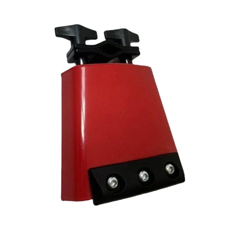 4inch Cowbell with Mute Strips Multiple Sound Hand Percussion Cowbell Noise Maker for Festive Rock Cheering Enduring 1