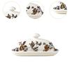 Butter Dish Butter Keeper Porcelain Minimalist Reusable Multifunctional Butter