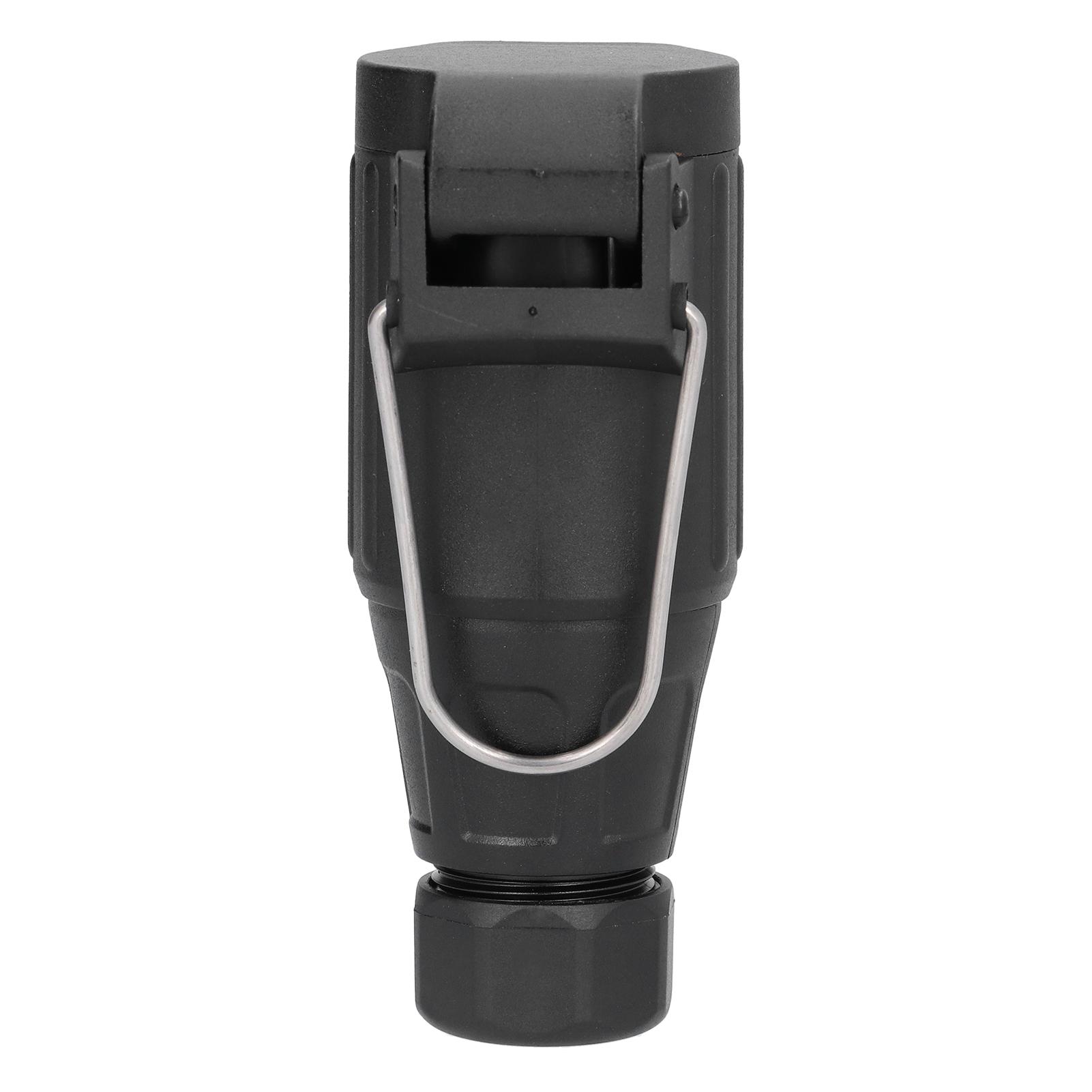 

12В 13-контактный штекер прицепа Электрический разъем-переходник АБС Латунь для коммерческих автомобилей, домов на колесах, легковых автомобилей, судов