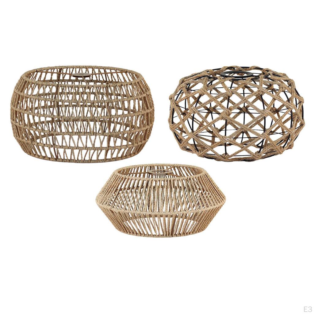 Lampshade Braided Pendant Lamp Cover