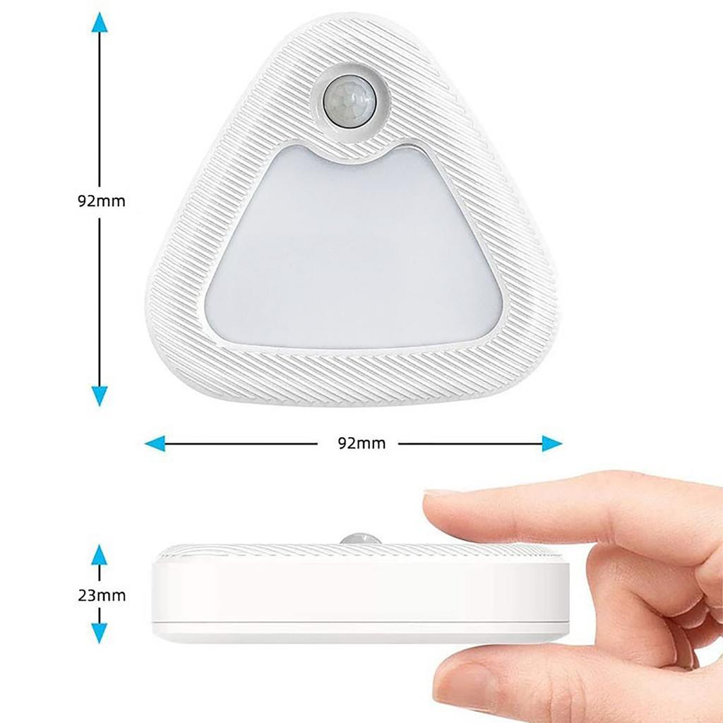 LED Human Body Induction Lamp Smart Home Bedroom Bathroom Corridor Wireless Battery Night Light