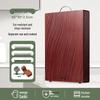 Thick Solid Wenge Wood Cutting & Chopping Board - Wear-Resistant, Easy to Clean, for Vegetables & Fruits