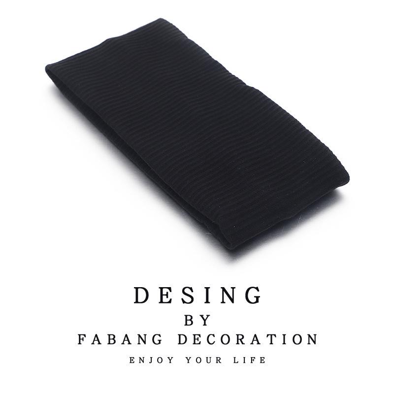 

Вязаная шелковая повязка на голову в стиле Оуян Нана: Спортивный аксессуар для женщин, впитывающий пот и предназначенный для умывания лица