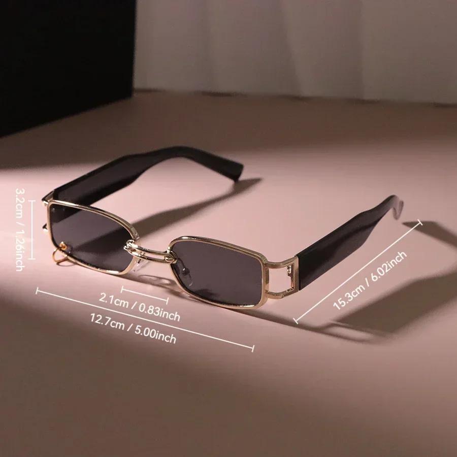 Óculos de Sol Retrô Quadrados Femininos Moda Armação de Plástico Vintage Óculos de Sol Masculinos Elegantes Óculos de Sol Oversized