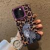 The new leopard print is suitable for iphone16 mobile phone case Apple 15promax/14 personality 13pro12 Europe and America 11xr.
