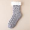 Women's -Lined Thick Warm Indoor Bed Socks for Home Sleep and Lounging