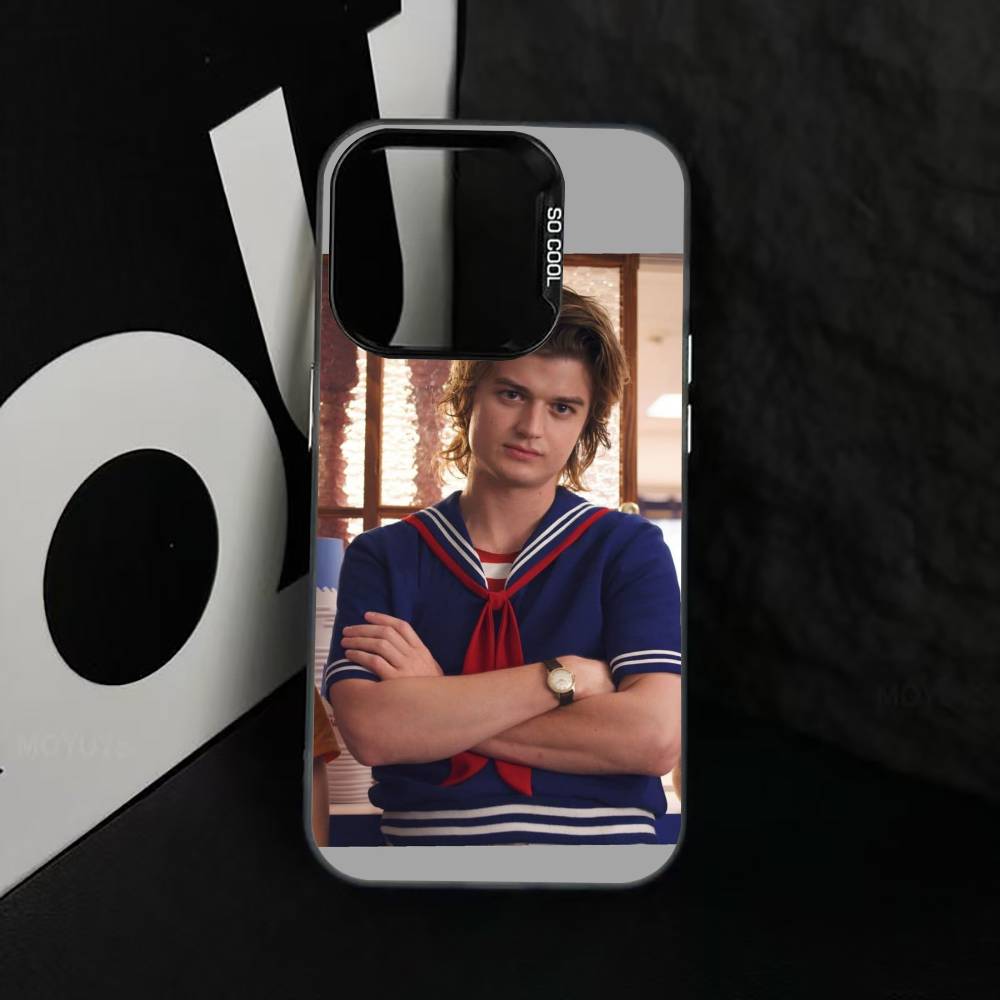 J-Joe K-Keery Actor Phone Case For iPhone 17,16,15,14,13,12,11 Plus,Pro Max,XS,Colorful Silver Black Cover
