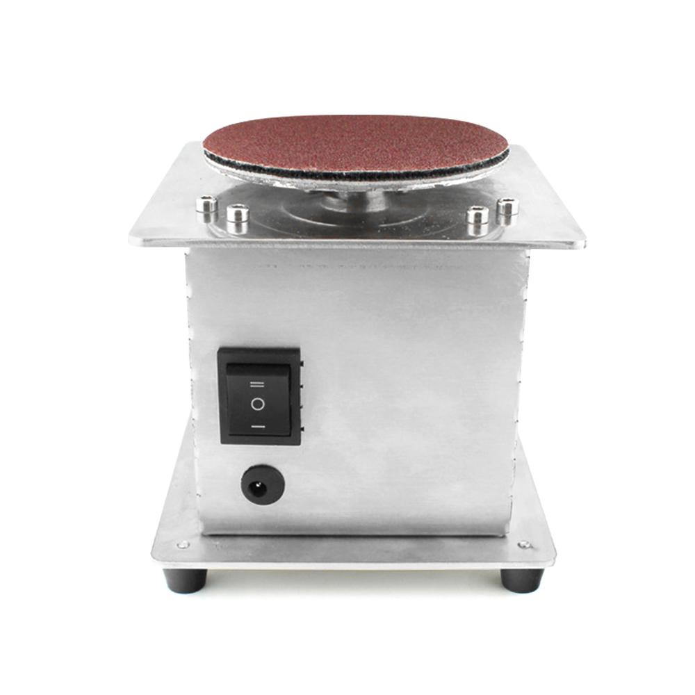 Mini șlefuitor cu discuri de bancă Ascuțitor electric de margini 7 viteze variabile 20 discuri de șlefuit bricolaj autoadeziv