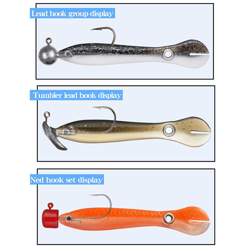 

Bionic loach soft bait set of 5 pcs 1 set