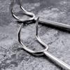 Stainless Steel Meat Hook for BBQ Camping Beach Perfect for Roasting Meat Chicken Wings Hot Dogs Kitchen Helper for for Butcher