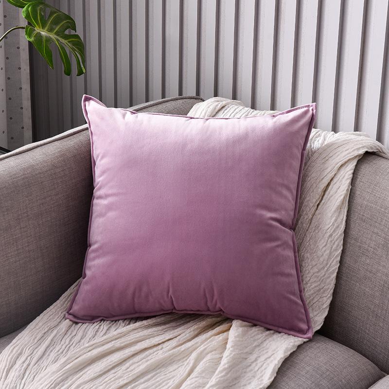 

Однотонная квадратная наволочка 50x50 для дивана, автомобиля, кровати (Без вкладыша) 40x40 cm