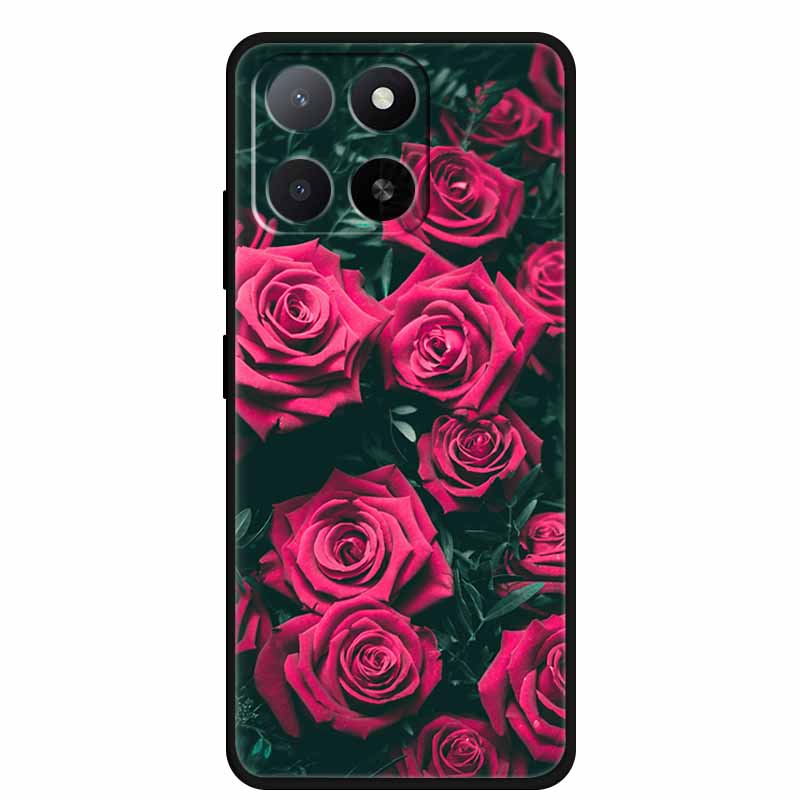 Für ZTE Blade A55 A35 Hülle Tiere Weiches Silikon TPU Handyhüllen Rückseite für ZTE Blade A35 BladeA55 Wolf Stoßfest Cool Capa