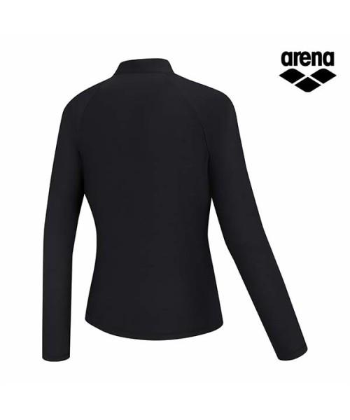 Alena Core Women'S Regular Fit Zip-Up Rash Guard A6Bl1Qr 41Blk