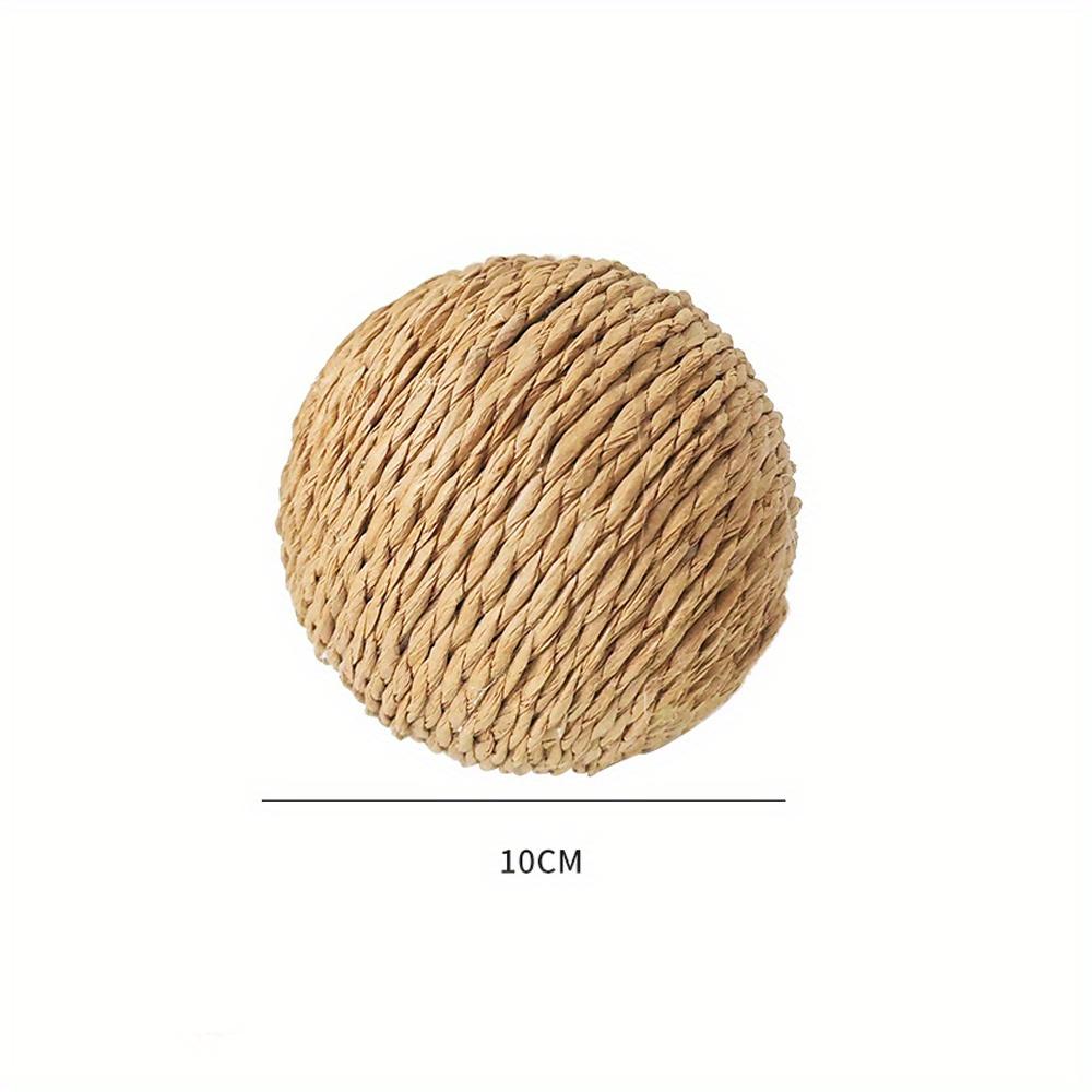 Big Sisal Cat Scratching Ball Toy Bite-resistant Kitten Interactive Chew Toys Funny Cat Scratcher Pet Supplies