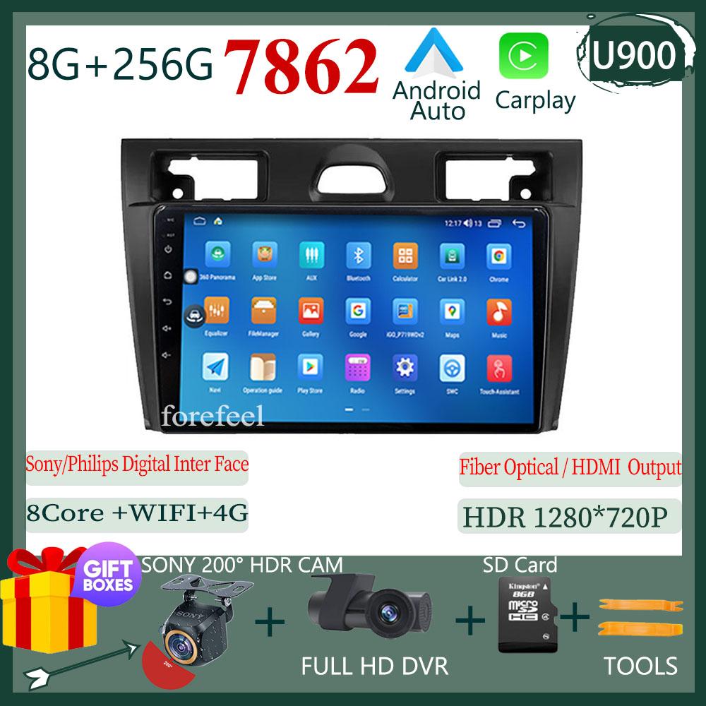 7862 Android For Ford Fiesta Mk VI 5 Mk5 2002-2008  Car DVD Auto Radio Stereo Multimedia Player GPS Navigation  No 2Din DVD High