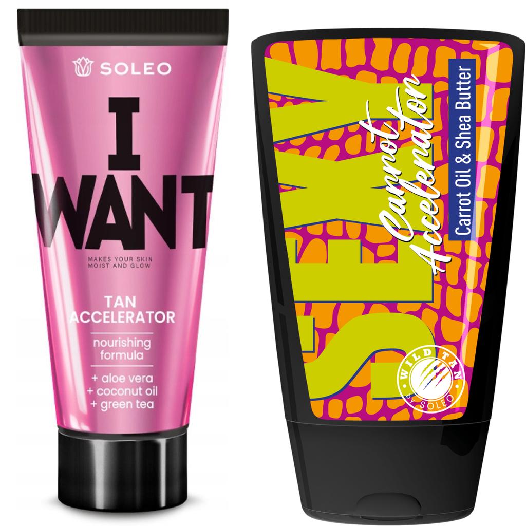 Soleo I Want + Wild Tan Sexy Carrot Free