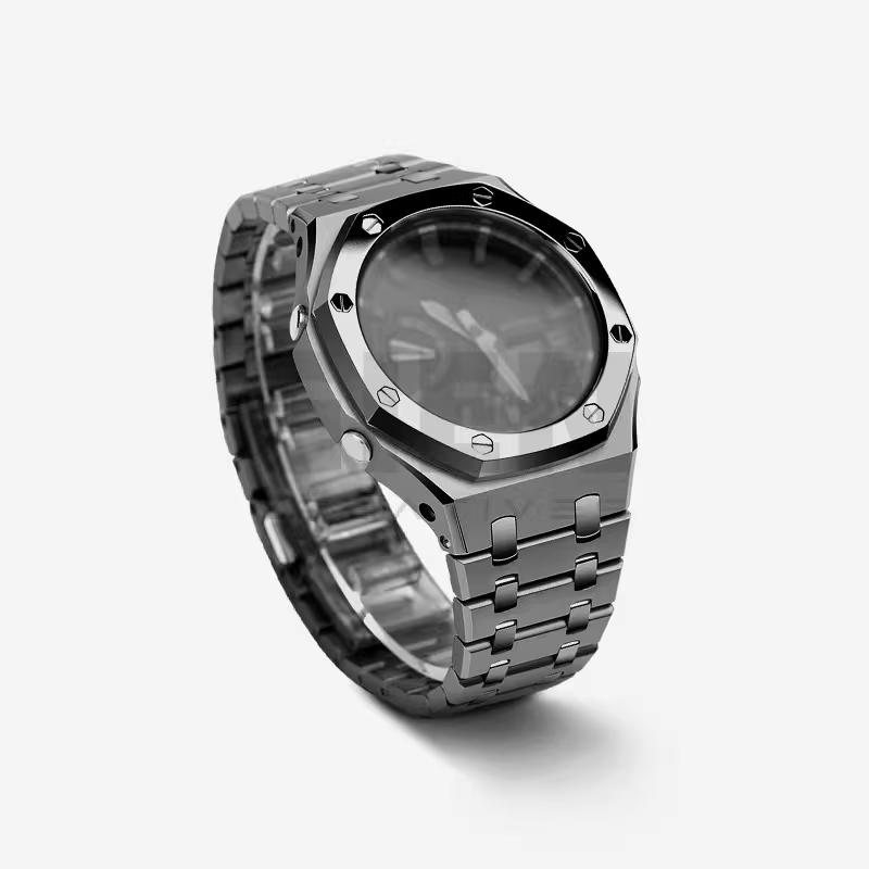 Stainless steel 316L strap kit For Casio G-SHOCK farm oak GA2100/GA2110 GA-2100 GA-B2100 metal case strap men's bracelet