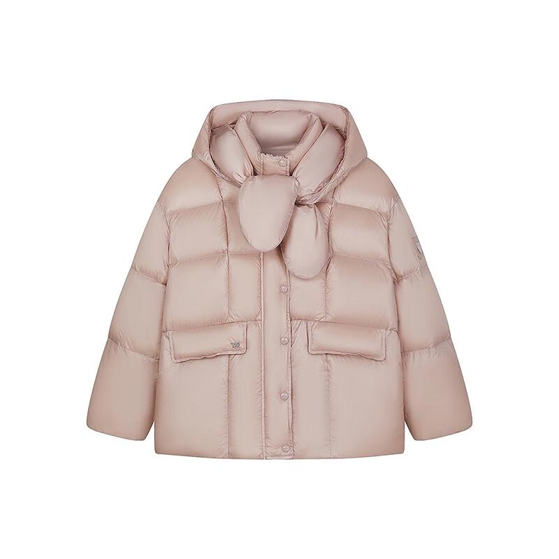 Teenie Weenie Women's Gummy Bear Detachable Hooded Down Jacket