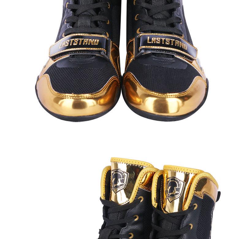 Zapatos Profesionales de Boxeo y Lucha Libre de Caña Alta - Transpirables, Antideslizantes para Hombres y Mujeres