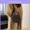 Stylish And Durable Black Suede Backpack For Women Perfect For Everyday Use And Travel