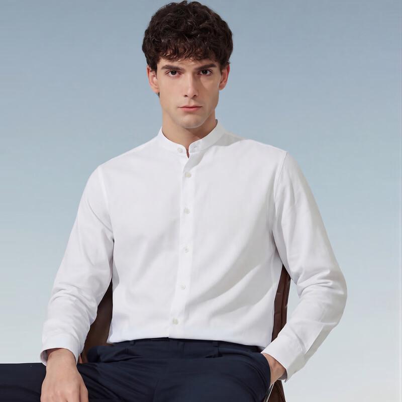 Judger Men s Easy-Care Linen Long Sleeve Shirt XL