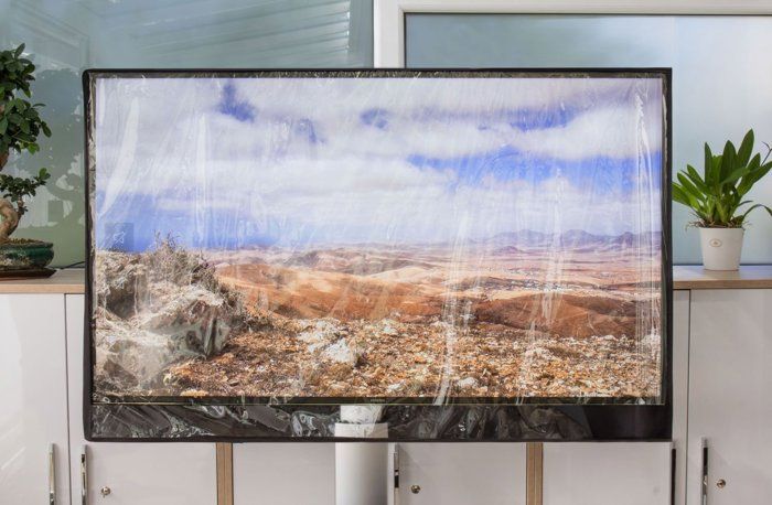 Support écran - PYTHON - TV-C0155 - 132x84x11,5 cm - 1,7 kg - Fixation facile